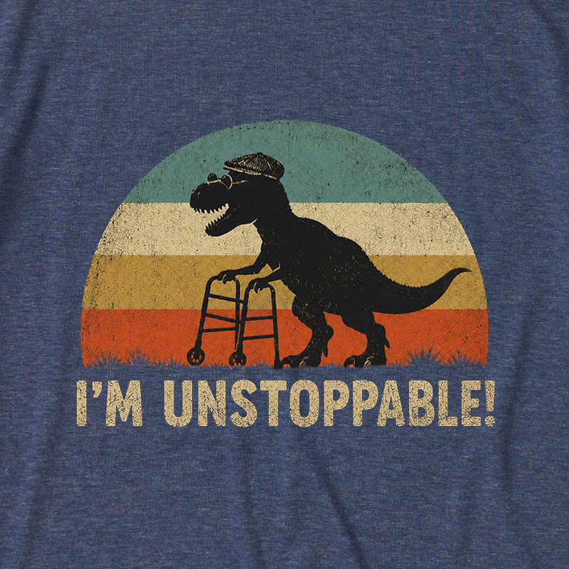 I'm Unstoppable Ultra Soft Heather Tee