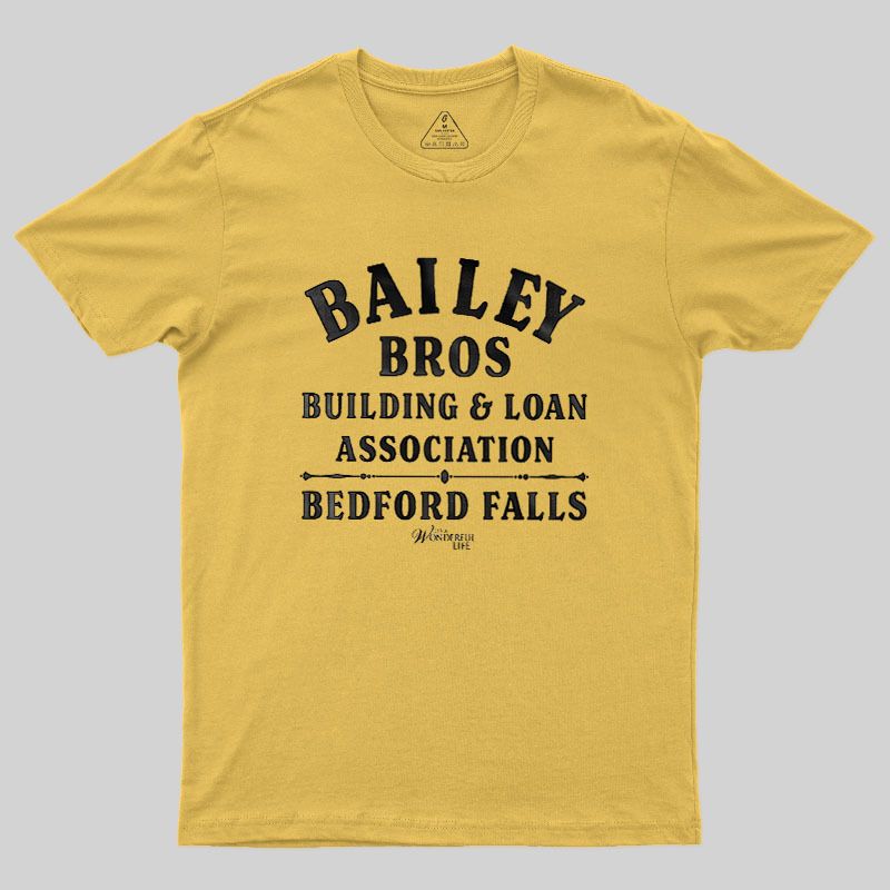 Bailey Bros Bedford Falls Geek T-Shirt