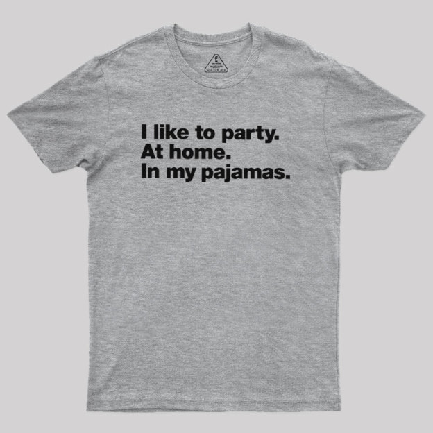 Like To Party Geek T-Shirt