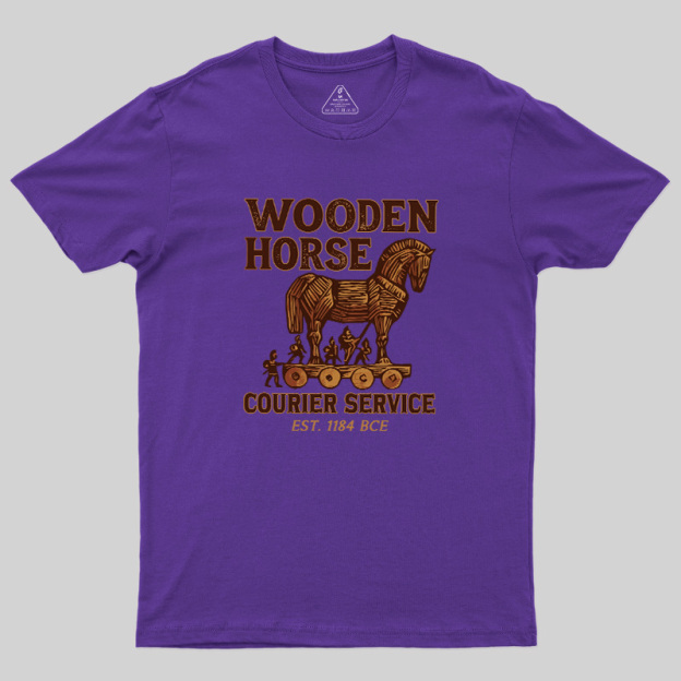 Trojan Courier Geek T-Shirt