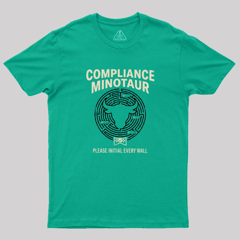 Compliance Minotaur Geek T-Shirt
