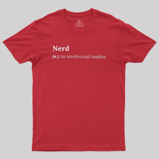 Nerd Definition Geek T-Shirt