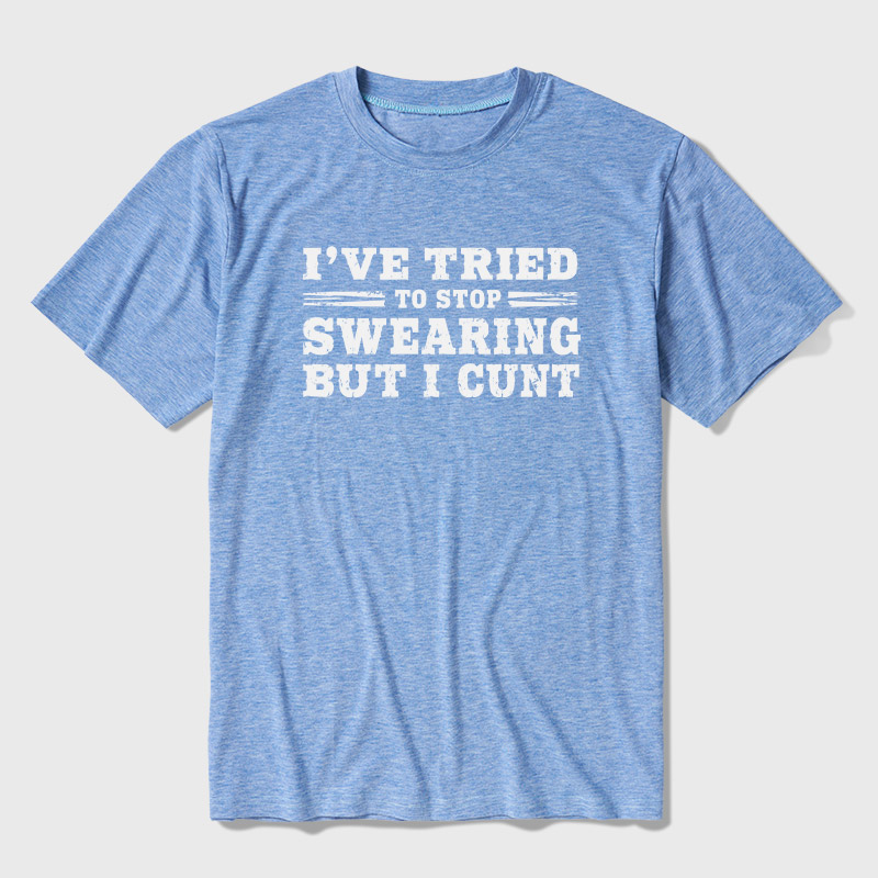 I've Tried To Stop Swearing But I Cunt Sunset Ultra Soft Heather Tee