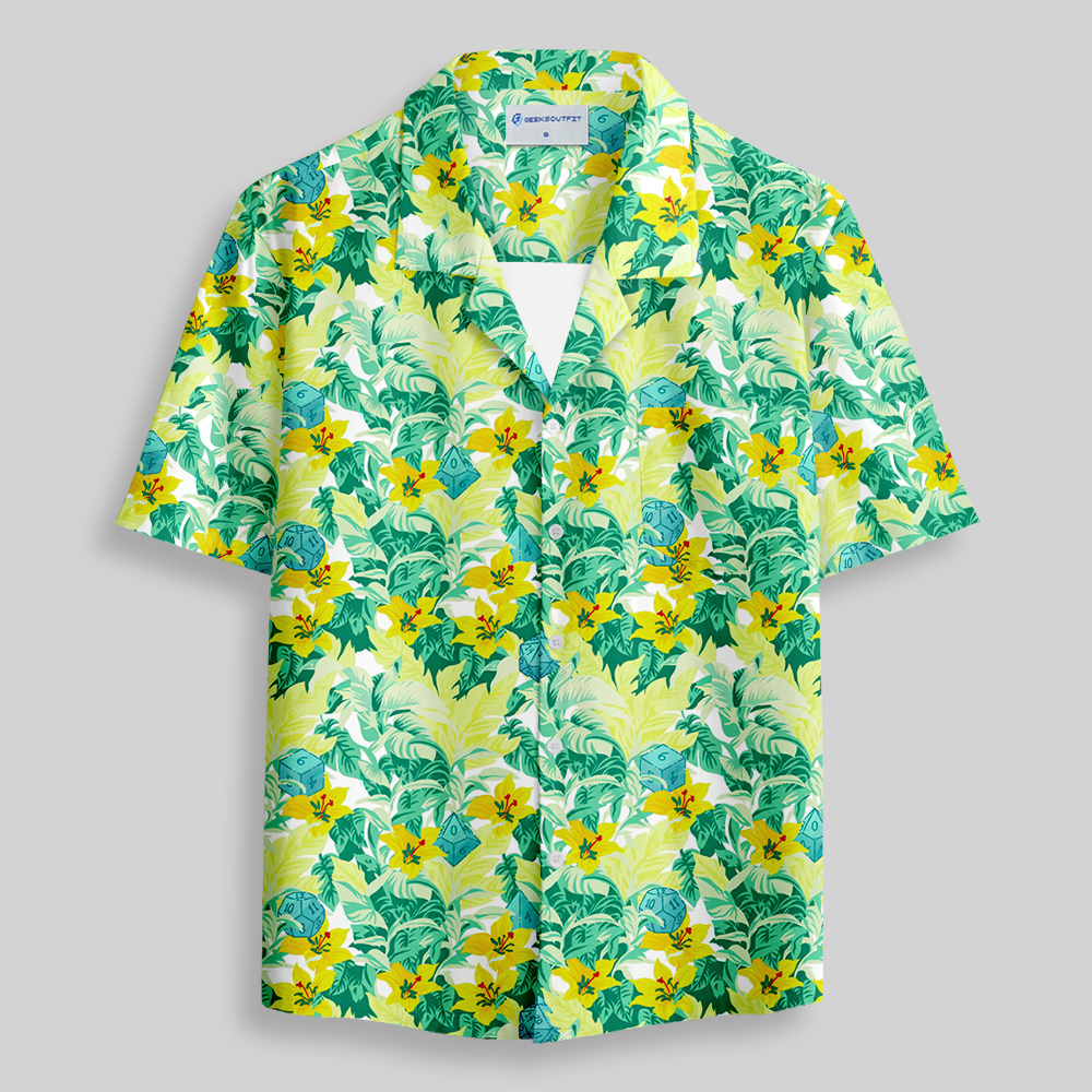 Tropical Quest Button Up Pocket Shirt