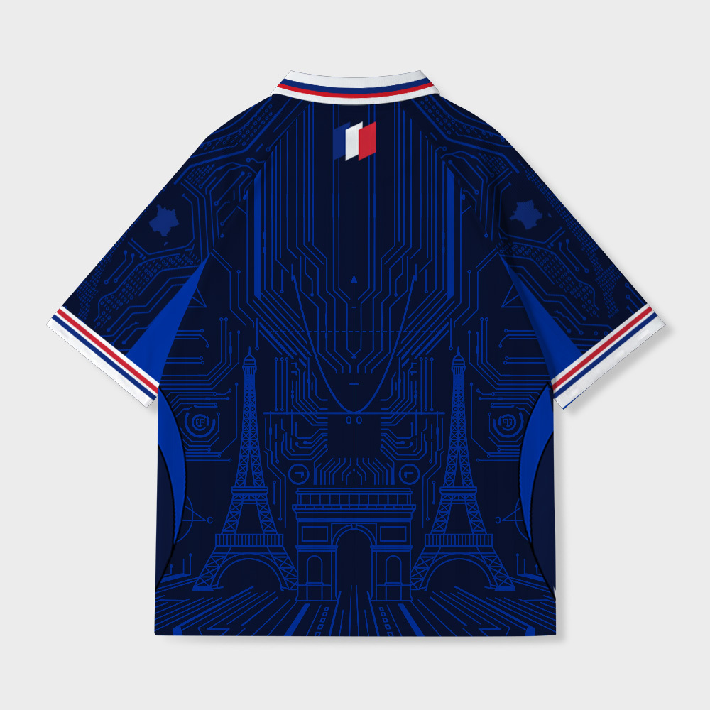 Digital Les Bleus Geek Football Jersey