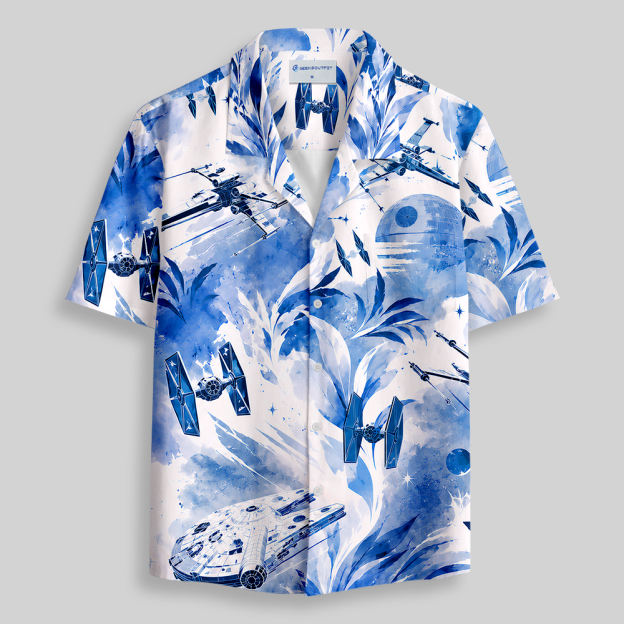 Blue Orbit Button Up Pocket Shirt