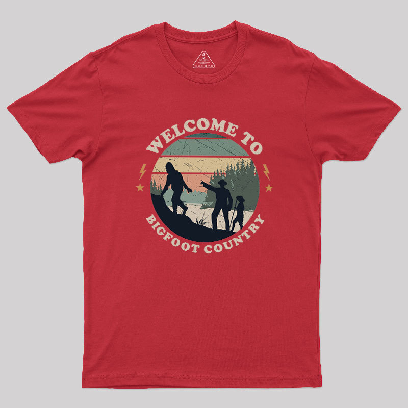 Bigfoot Country Geek T-Shirt