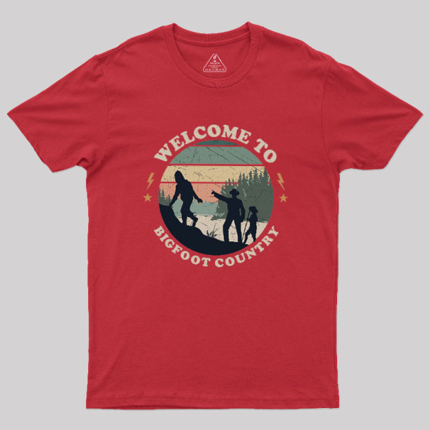 Bigfoot Country Geek T-Shirt