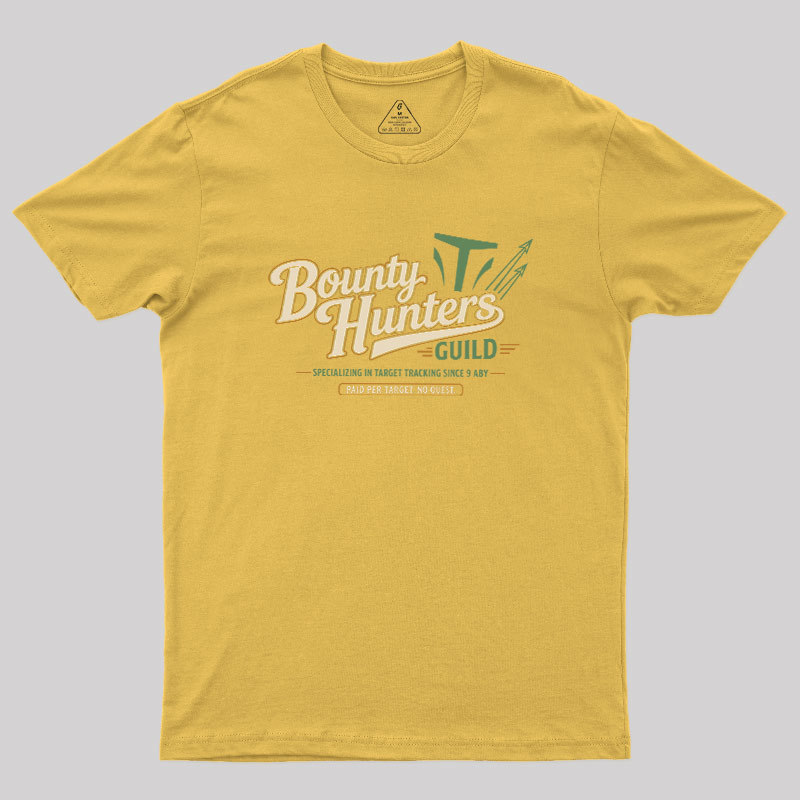 Bounty Hunters Guild Geek T-Shirt