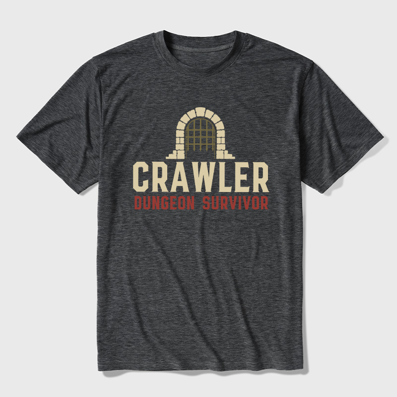 Dungeon Survivor Crawler Ultra Soft Heather Tees