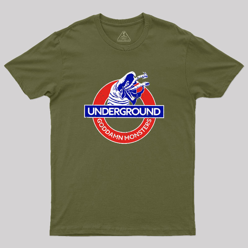 Underground GD Monsters Geek T-Shirt