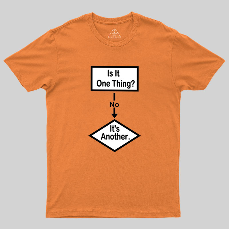 Flow Chart Of Life Geek T-Shirt