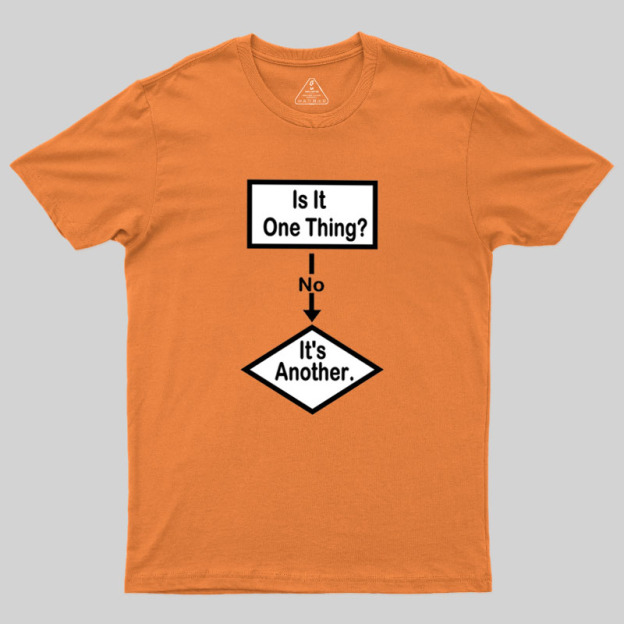 Flow Chart Of Life Geek T-Shirt