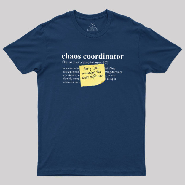 Master of ChaosGeek T-Shirt