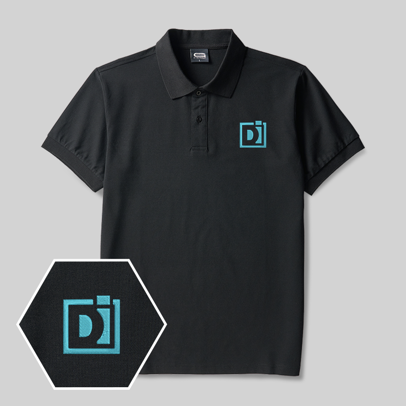 Daystrom Institute Geek Embroidered Polo Shirts