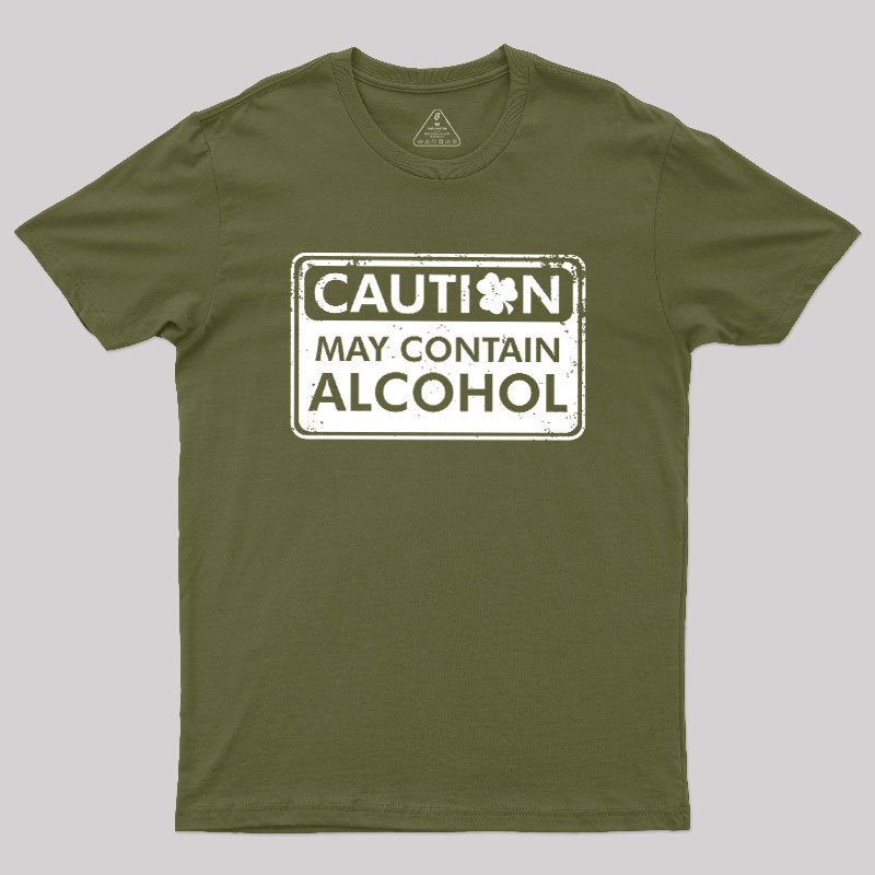 May Contain Alcohol Geek T-Shirt