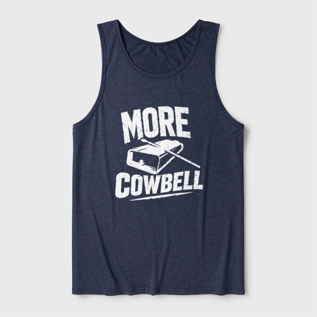 More Cowbell Ultra Soft Heather Tank
