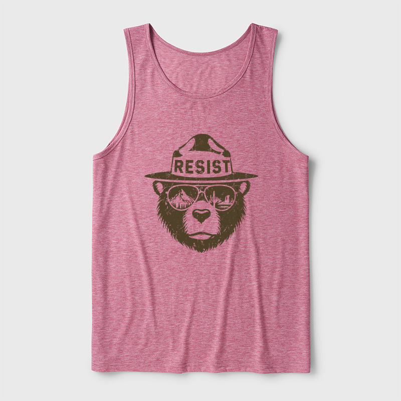 Vintage Alt National Park Service Resist Ultra Soft Heather Tank