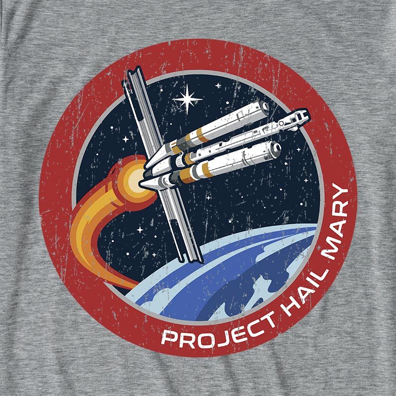 Space Rescue Mission Ultra Soft Heather Tee