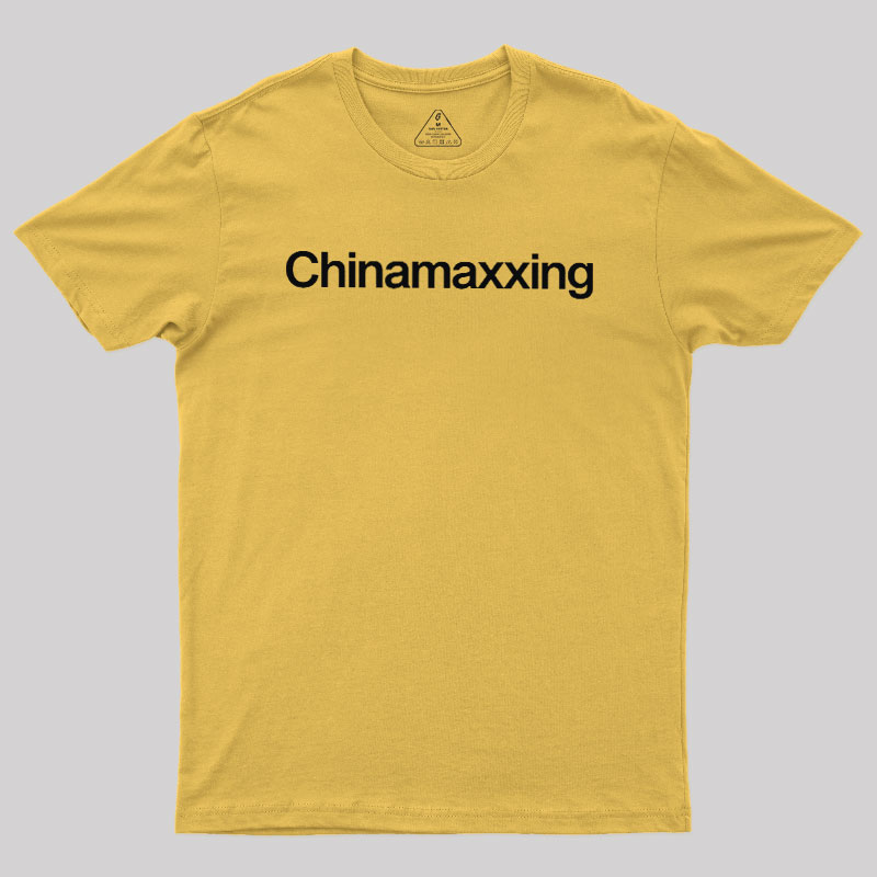 Chinamaxxing Geek T-Shirt