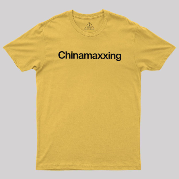 Chinamaxxing Geek T-Shirt