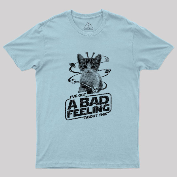 Space Fight Cat Geek T-Shirt