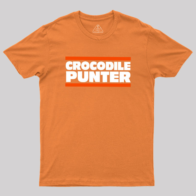 Crocodile Punter Geek T-Shirt