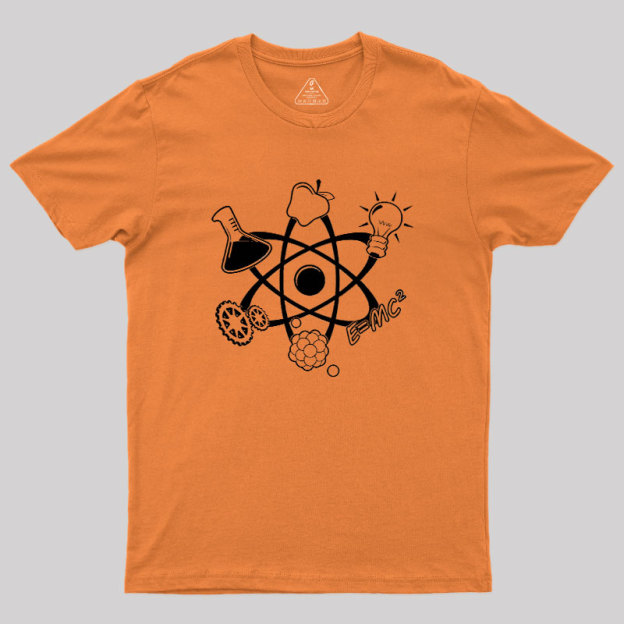 Science Atom Design Geek T-Shirt