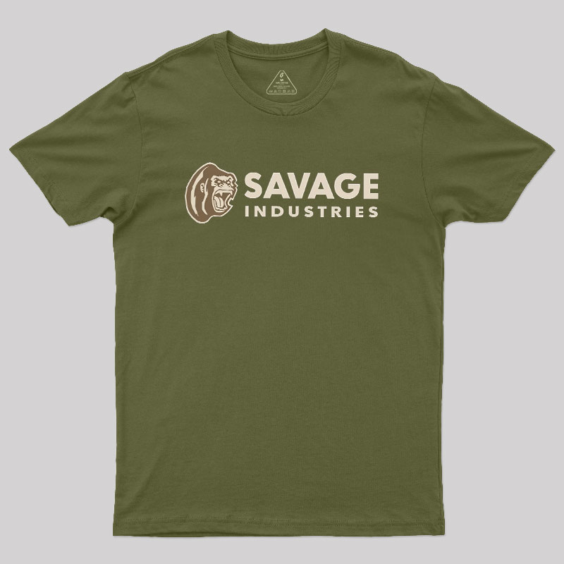 Tactical Savage Industrial Geek T-Shirt