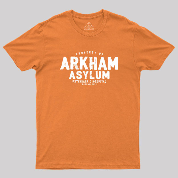 Arkham Asylum Geek T-Shirt