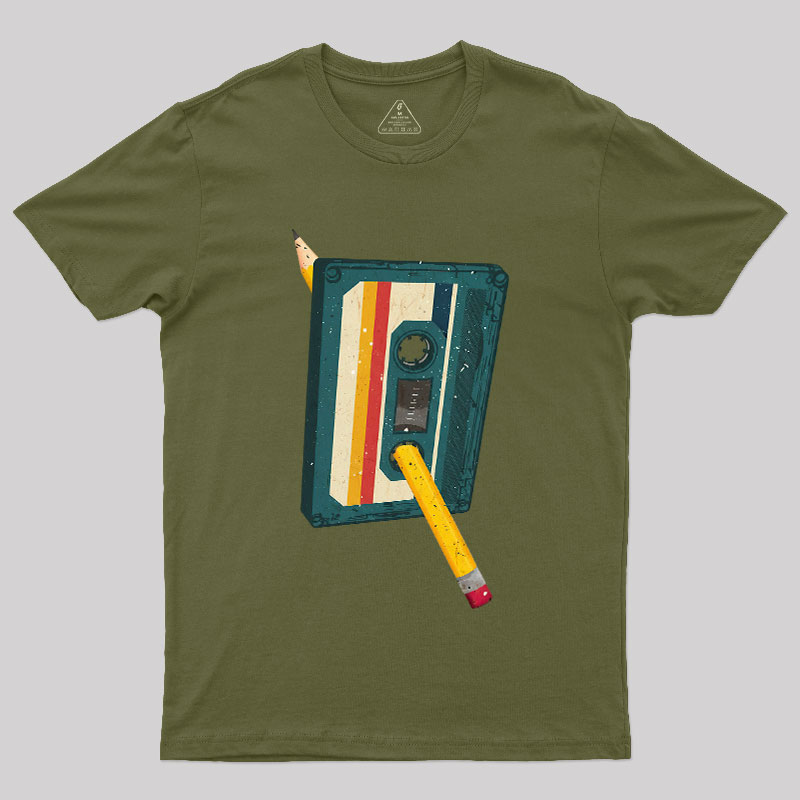 Retro Cassette Geek T-Shirt