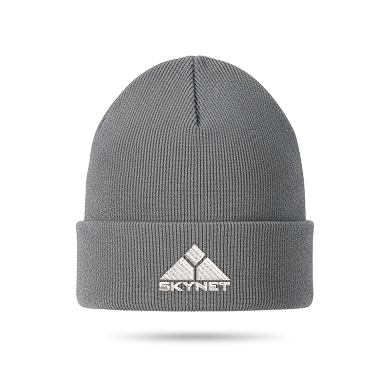 Skynet Geek Embroidered Beanie