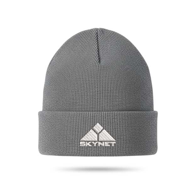 Skynet Geek Embroidered Beanie