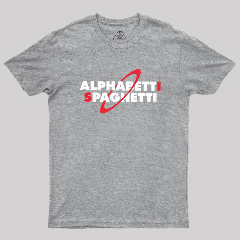 Alphabetti Spagetti Geek T-Shirt