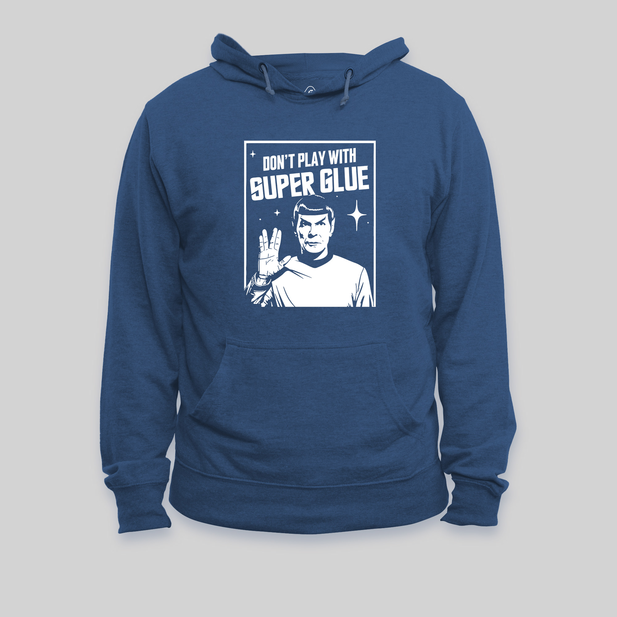 Don't Play With Superglue Geek Hoodie