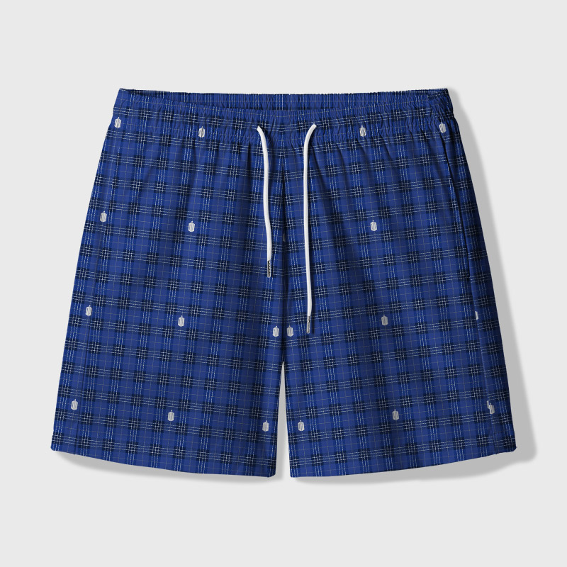 Timelines Geek Hawaiian Swim Trunks