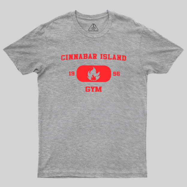 Cinnabar Island Gym Geek T-Shirt