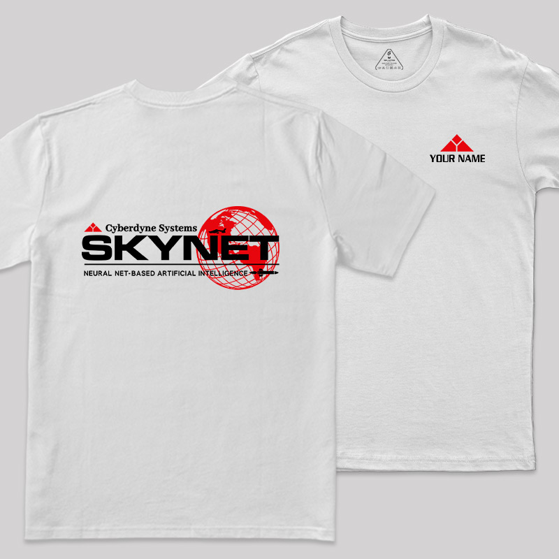 Personalized Classic Skynet Geek T-Shirt