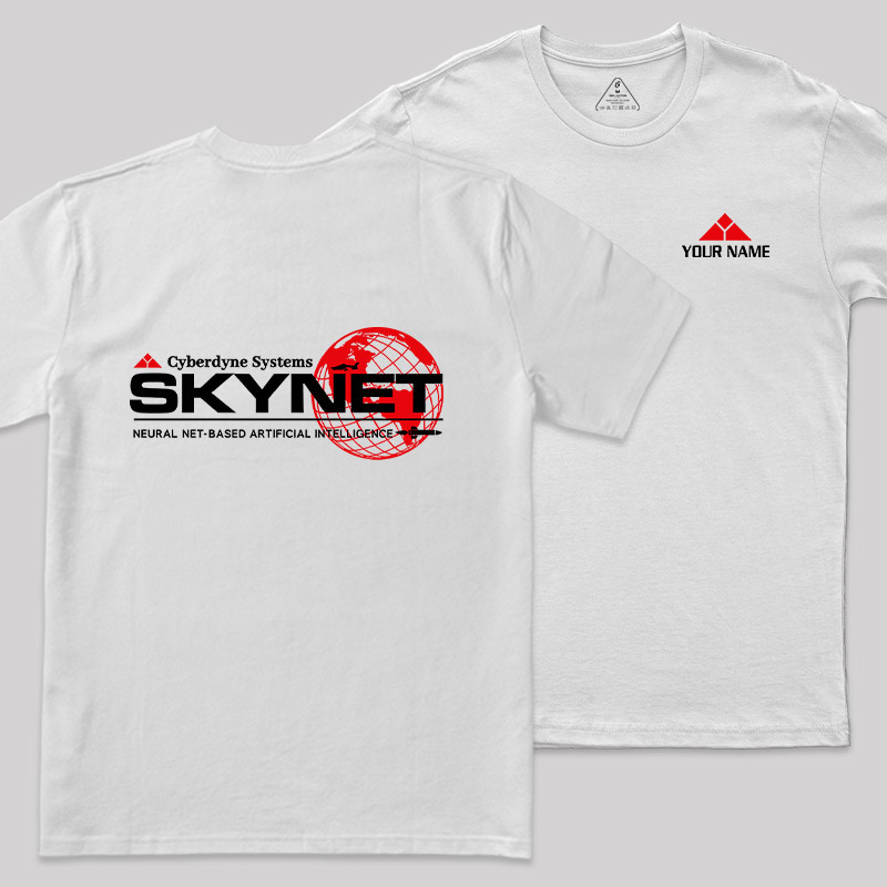 Personalized Classic Skynet Geek T-Shirt