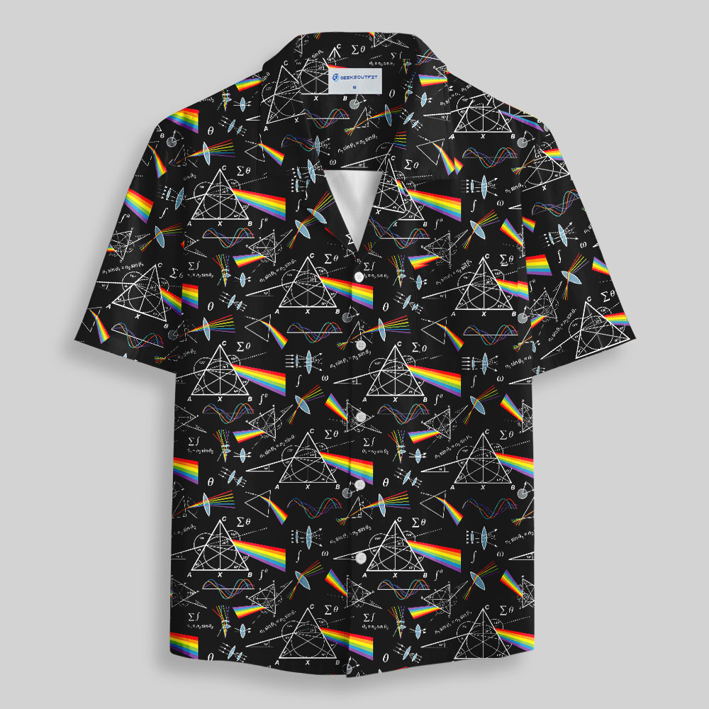 The Spectrum Vintage Scientific Illustration Button Up Pocket Shirt