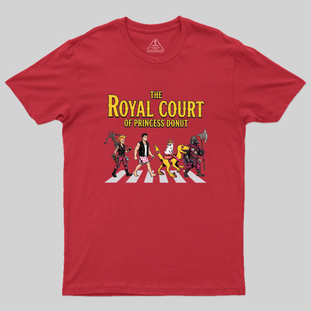 Princess Donut's Abbey Road Parade Geek T-Shirt