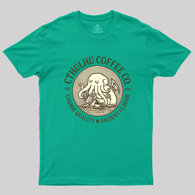 Cthulhu Coffee Co Geek T-Shirt