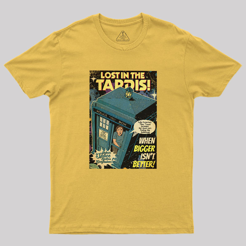 Lost in the TARDIS Geek T-Shirt