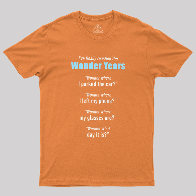 Wonder Years Geek T-Shirt