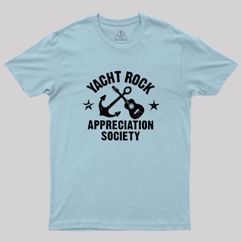 Yacht Rock Appreciation Society Geek T-Shirt