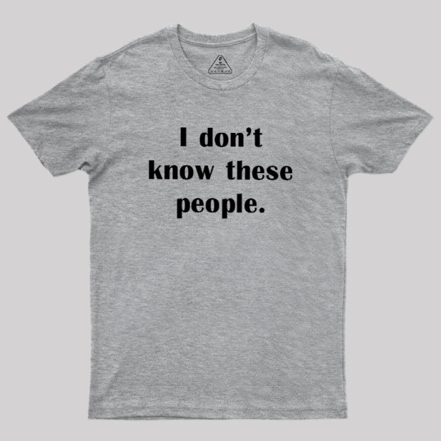 Stranger Alert Geek T-Shirt