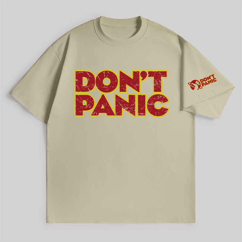Don't Panic Unisex Oversized T-shirt