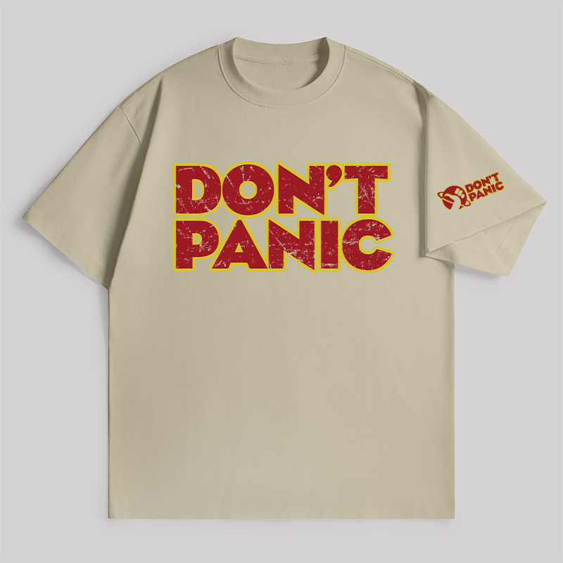 Don't Panic Unisex Oversized T-shirt