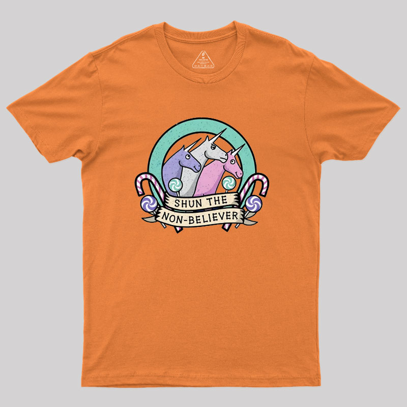 Shun the Non-Believer Geek T-Shirt