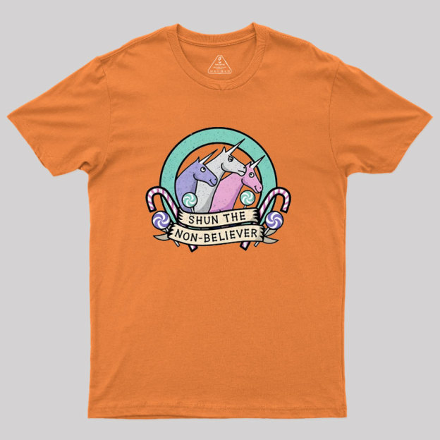 Shun the Non-Believer Geek T-Shirt